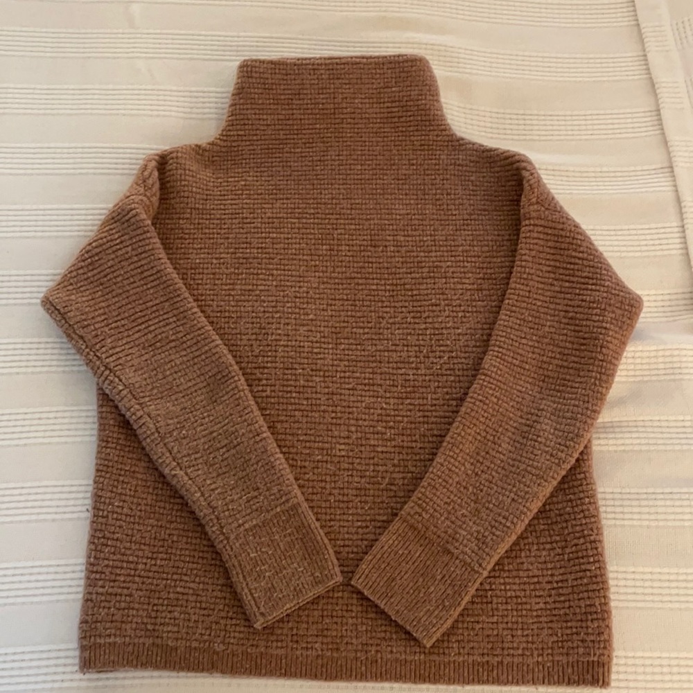 Pink Madewell Turtleneck / Mockneck Knit Sweater